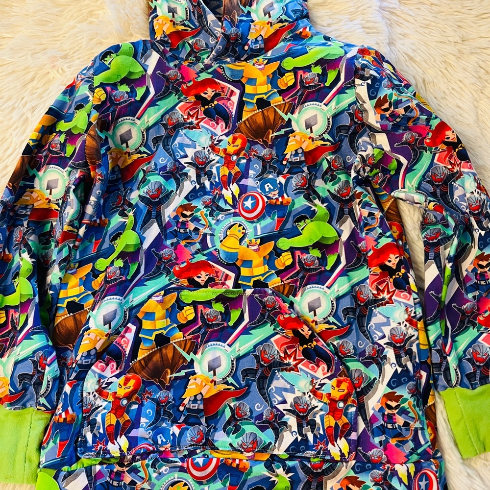 Colorful Superhero Hoodie
